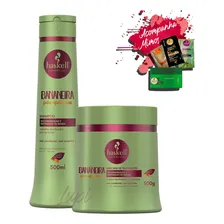 Kit Haskell Bananeira Shampoo 500ml Mascara 500g Foto mini 4