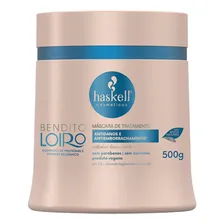 Kit Haskell Bendito Loiro 500g + Fluído - Reconstrução Foto mini  2