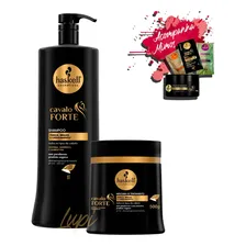 Kit Haskell Cavalo Forte Shampoo 1l + Máscara 500g + Brinde Foto  mini 1