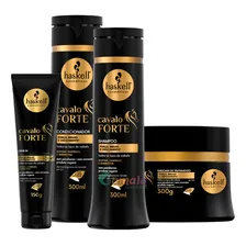 Kit Haskell Cavalo Forte Shampoo Cond Masc Leave In 300ml Foto mini 1