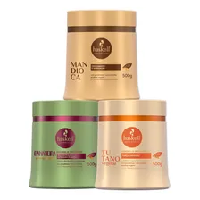 Kit Haskell Cronograma Bananeira Mandioca Tutano 500g Foto mini 1
