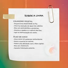Kit Haskell Cronograma Cachos Sim Cavalo Forte Mandioca 300g Foto mini  3