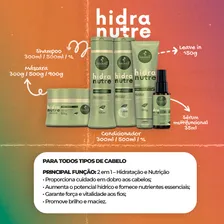 Kit Haskell Cronograma Hidranutre Liso Pós Progressiva 300g Foto mini  2
