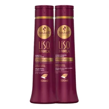 Kit Haskell Liso Com Força Shampoo 500ml + 1 Condic 500ml Foto  mini 1