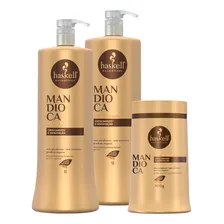 Kit Haskell Mandioca Shampoo Condicionador Máscara 1l /1kg Foto mini 1