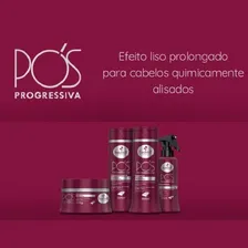 Kit Haskell Pós Progressiva Shampoo Cond Masc E Fluido 500ml Foto mini  2