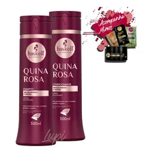 Kit Haskell Quina Rosa Shampoo Condicionador 300ml Foto mini 1