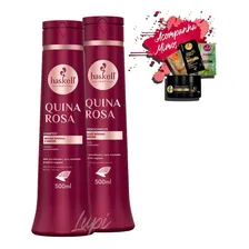 Kit Haskell Quina Rosa Shampoo Condicionador 500ml Foto mini 1