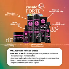 Kit Haskell Sh Cond E Máscara Cavalo Forte Hidra 300ml Foto mini 2