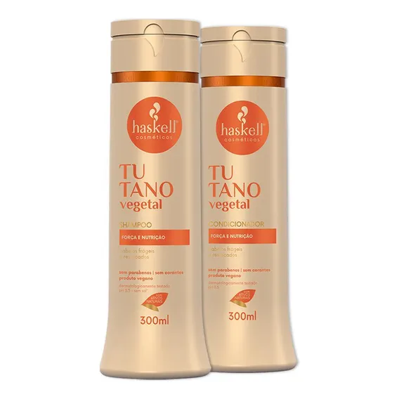 Kit Haskell Tutano Shampoo E Condicionador 300ml Foto 1