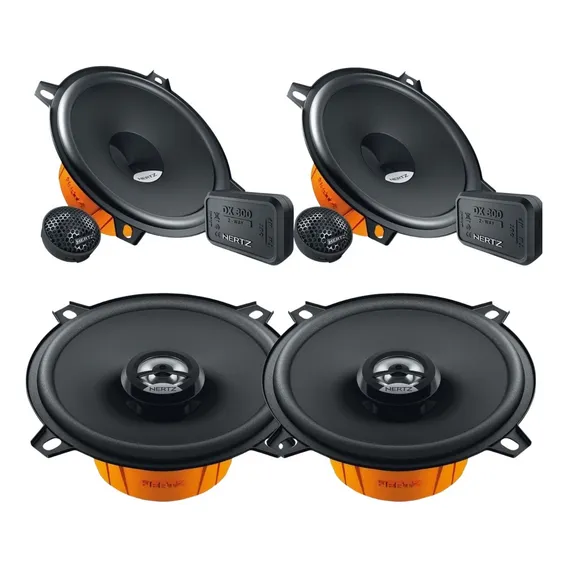 Kit Hertz 5 Pol 2 Vias Dsk 130.3 Par Alto Falante Dcx 130.3 Foto 1