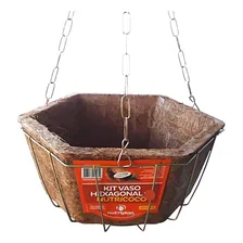 Kit Hexagonal Nutricoco 15 (vaso+suporte+corrente) Nutriplan Foto mini 1