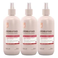 Kit Hidramais Profissional 3 Fluidos Termicos Fragrância Sem Fragrância Tipo De Embalagem Pote Tipos De Pele Normal Foto  mini 1