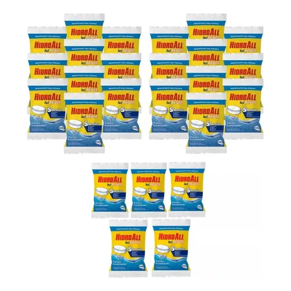 Kit Hidroall Pastilha Para Medir Químicos Em Piscinas - 10 Peças Foto 1