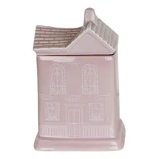 Kit Higiene BebĂȘ Porcelana Casinha Rosa Menina Foto mini 3