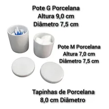 Kit Higiene Bebê Porcelana Nuvem Rosa 6 Peças Foto mini 2