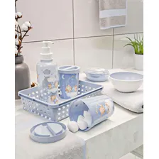 Kit Higiene BebĂȘ Urso PlasĂștil 5 Peças Foto mini 2