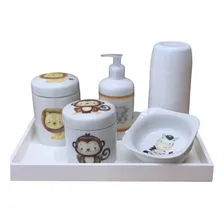 Kit Higiene Bebê Safari 6 Peças Foto  mini 1