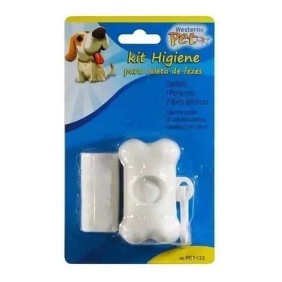 Kit Higiene Coleta Fezes Cata-coco Cachorro + Sacos Refil Foto 1