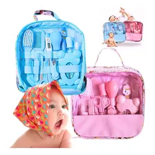 Kit Higiene Cuidados E Saúde Bebê Termômetro Recém Nascido Cor Rosa Foto  mini 1