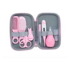 Kit Higiene Recém Nascido 8 Pcs C/ Necessaire Rosa Foto mini  3