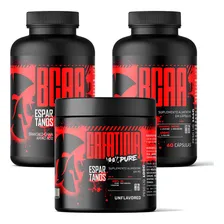Kit Hipertrofia - 2x Bcaa + Creatina - Espartanos Nutrition Sabor Neutro Foto mini 1