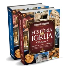 Kit Hist贸ria Da Igreja (2 Volumes) Everett Fergunson Central Foto mini 1