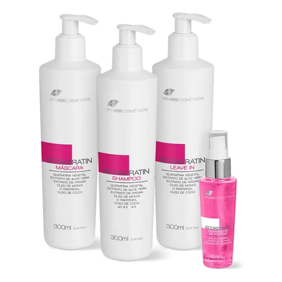 Kit Home Care Ecokeratin Senses Cosméticos Foto 1