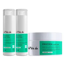 Kit Home Care Protein Let Me Be Efeito Liso Prolongado Foto mini  2