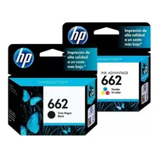 Kit Hp 662 Preto + Hp 662 Color Deskjet 1516 2516 3516 4646 Foto mini  2