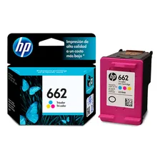 Kit Hp 662 Preto + Hp 662 Color Deskjet 1516 2516 3516 4646 Foto mini 4