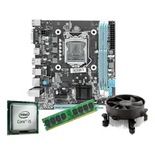 Kit I5 4570 - 4ª Geração + Placa Mãe H81 + 8gb Ddr3 Cor Preto Foto mini 1