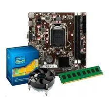Kit I5 4570 - 4ª Geração + Placa Mãe H81 + 8gb Ddr3 Cor Preto Foto mini 3