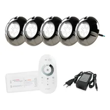 Kit Ilum. Piscina - Contr. + 5 Leds Azul 9w Inox Luxpool 12v Foto  mini 1