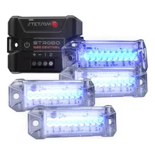 Kit Iluminação Dinamica Caixa Bob Stetsom Central Strobo 4 Canhões Com Led Cores Rgb Liga Até 1.200 Canhões E Fitas Sistema 2811 Aplicativo Para Smartphone Android Ou Ios Foto mini 2