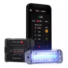 Kit Iluminação Dinamica Caixa Bob Stetsom Central Strobo 4 Canhões Com Led Cores Rgb Liga Até 1.200 Canhões E Fitas Sistema 2811 Aplicativo Para Smartphone Android Ou Ios Foto mini 4