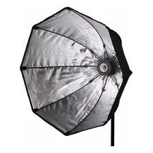 Kit Iluminação Luz Contínua Estúdio Softbox Octa 60cm Bivolt Foto mini 1