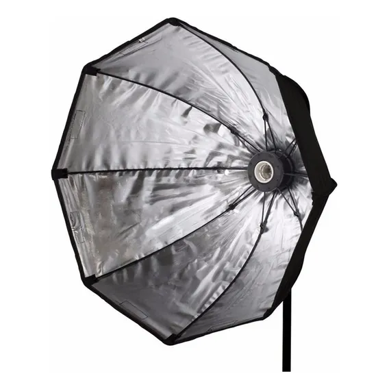 Kit Iluminação Luz Contínua Estúdio Softbox Octa 60cm Bivolt Foto 1