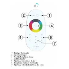 Kit Iluminação Piscina - Contr Touch + 4 Leds Rgb 9w Tholz Foto mini 3