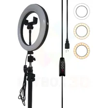 Kit Iluminador Led Ring Light Tripe Foto mini 1