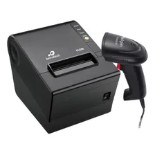 Kit Impressora Pdv Elgin I9 Usb + Leitor De Codigo De Barras Cor Preto 110 240v (bivolt) Foto  mini 1