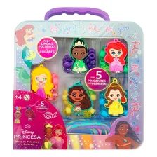 Kit Infantil - Disney Princesas - Maleta Pulseiras E Colares Foto mini 1