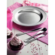 Kit Infantil Tramontina Le Petit Refeição Rosa Inox 6 Peças Foto mini 4