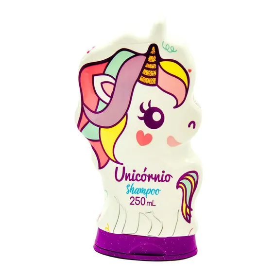 Kit Infantil Unic贸rnio Shampoo E Condicionador Foto 1