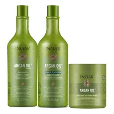 Kit Inoar Argan Oil Sh+cond 1l + Máscara 500g Foto  mini 1
