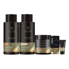 Kit Inoar Blends Sh+cond 800ml+máscara 500g+leave-in 50ml Foto mini 1