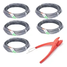 Kit Tela Soldada Galvanizada Alicate + 5kg Arame Foto mini 1