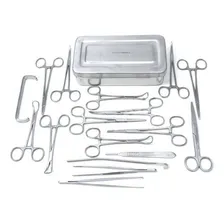 Kit Instrumental Cirúrgico Castração Medicina Veterinária Foto mini 1