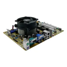 Kit Intel Ddr3 Placa Mãe H61 Core I3 2100 + 4gb + Cooler Box Cor Amarelo Foto  mini 1