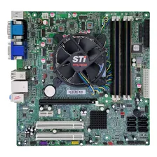 Kit Intel Ddr3 Placa Mãe 1156 Q57 I5 3.2ghz + 8gb + Cooler Cor Verde-musgo Foto mini 2